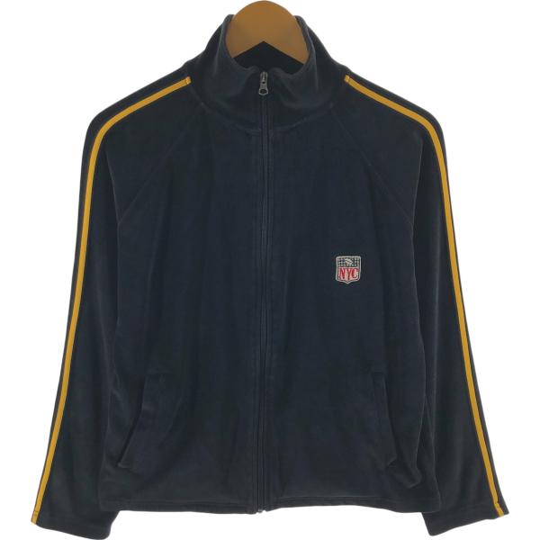 古着 QUICK ベロア ジャージ トラックジャケット レディースM相当 /eaa521730