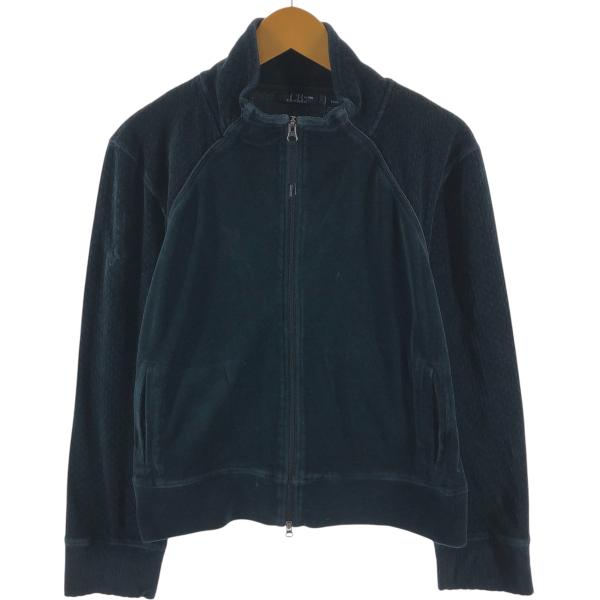 古着 C.B.CASUAL ベロアジャージ トラックジャケット レディースXXL相当 /eaa521...