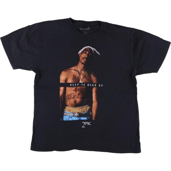 古着 Bravado 2pacトゥーパック ラップTシャツ ラップT メンズL相当 /eaa5224...