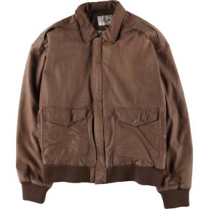古着 メンバーズオンリー MEMBERS ONLY レザーフライトジャケット  