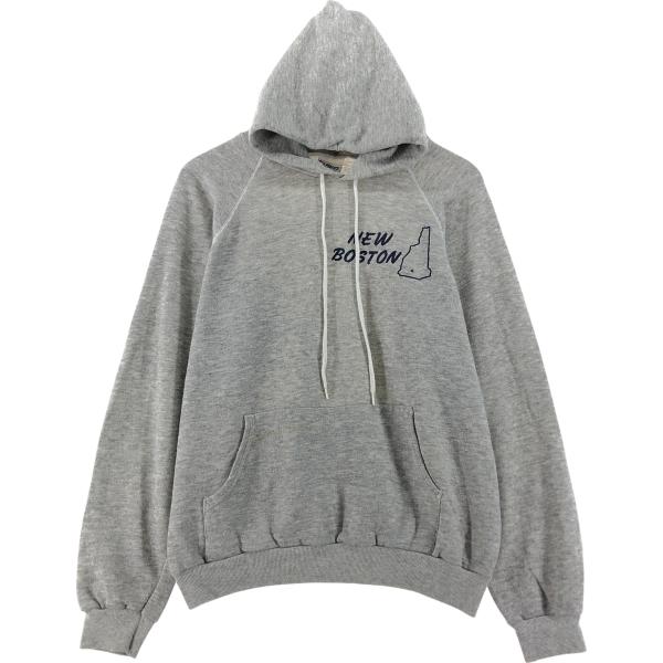 古着 80年代 ヘインズ Hanes 青タグ スウェットプルオーバーパーカー USA製 メンズL相当...