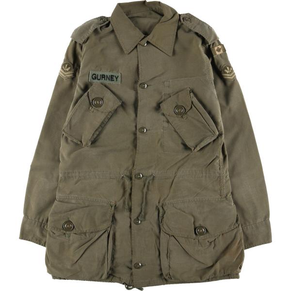 古着 80年代 カナダ軍実品 MK2 ミリタリー コンバットジャケット 7538 メンズXL相当 ヴ...