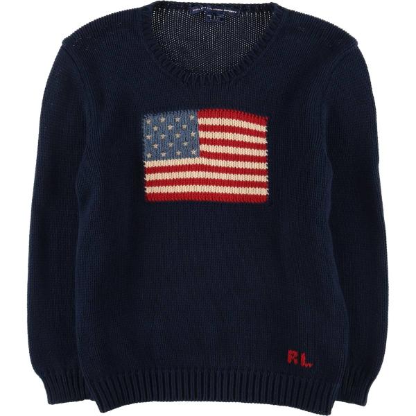古着 ラルフローレン Ralph Lauren RALPH LAUREN SPORT 星条旗柄 コッ...
