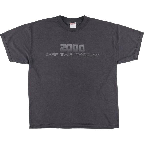 古着 00年代 ヘインズ Hanes HEAVYWEIGHT 50/50 プリントTシャツ メンズL...
