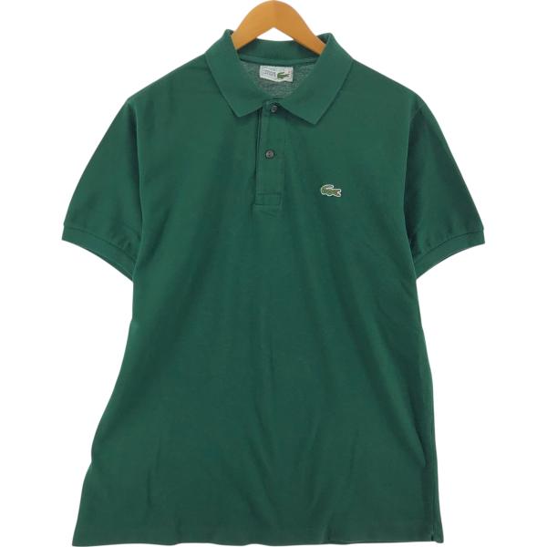 古着 ラコステ LACOSTE CHEMISE フレンチラコステ 半袖 ポロシャツ フランス製 5 ...