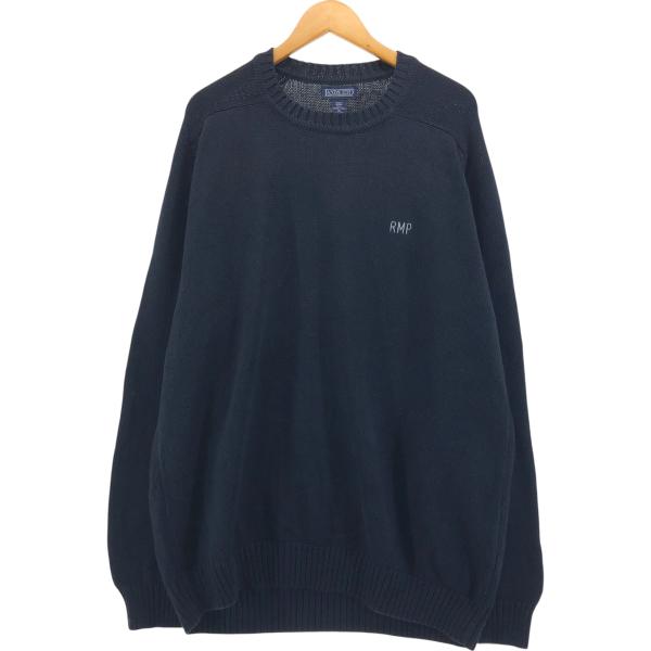 古着 ランズエンド LANDS'END コットンニットセーター USA製 メンズXL相当 /eaa5...
