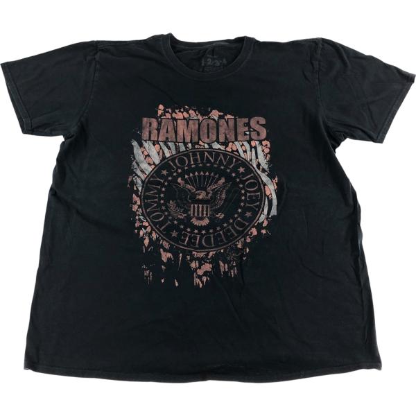 古着 RAMONES ラモーンズ バンドTシャツ バンT メンズXXL相当 /eaa547667 【...