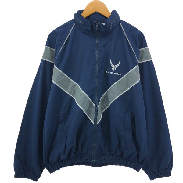 古着 00年代 米軍実品 U.S.AIR FORCE SKILCRAFT PTU トレーニングジャケ...