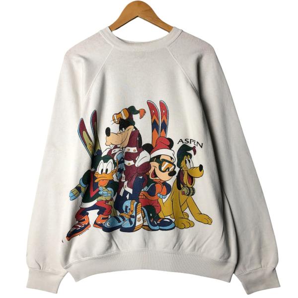 古着 90年代 タルテックス DISNEY ディズニー キャラクタースウェットシャツ トレーナー U...