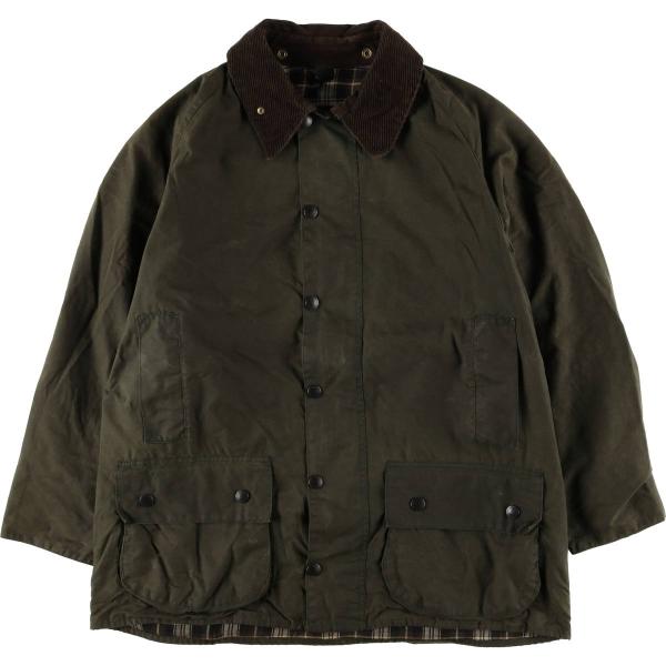 古着 80~90年代 バブアー Barbour BEAUFORT ビューフォート 旧3ワラント オイ...