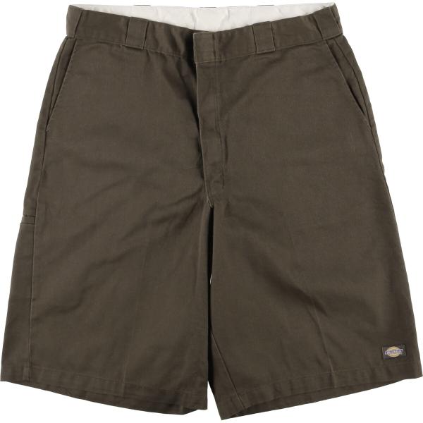 古着 ディッキーズ Dickies ワークショーツ ハーフパンツ メンズw37相当 /eaa5533...