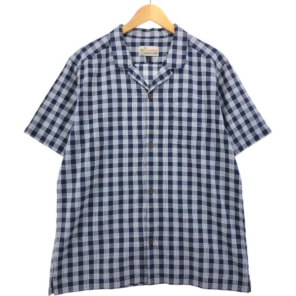 古着 パタゴニア Patagonia pataloha パタロハ チェック柄 ハワイアンアロハシャツ...