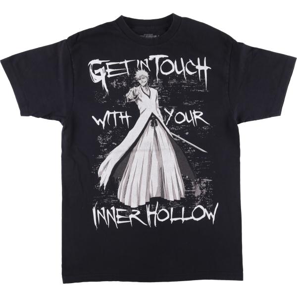 古着 RIPPLE JUNCTION BLEACH ブリーチ 黒崎一護 アニメ キャラクタープリント...