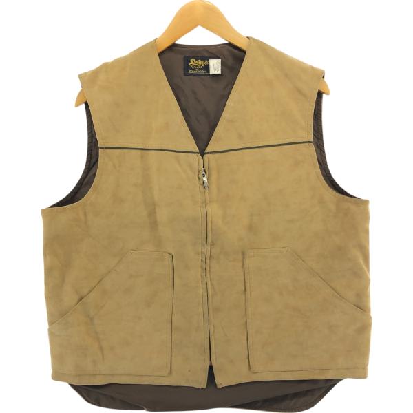 古着 80年代 スウィングスター SWINGSTER コットンベスト メンズL相当 ヴィンテージ /...