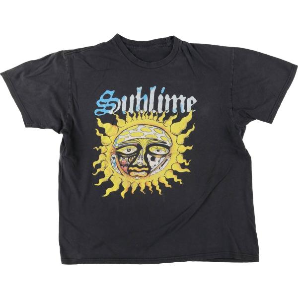 古着 SUBLIME サブライム プリント バンドTシャツ バンT メンズM相当 /eaa55437...