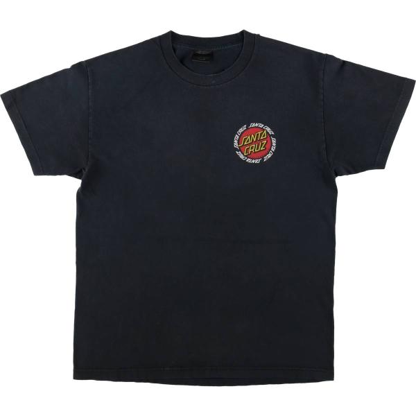 古着 サンタクルーズ SANTA CRUZ バックプリント サーフ スケートTシャツ メンズM相当 ...
