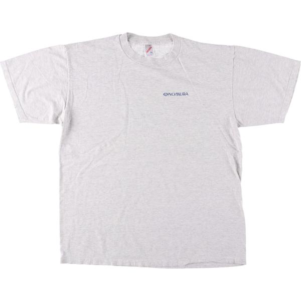 古着 90年代 ジャージーズ Jerzees NOMURA 野村證券 アドバタイジングTシャツ US...