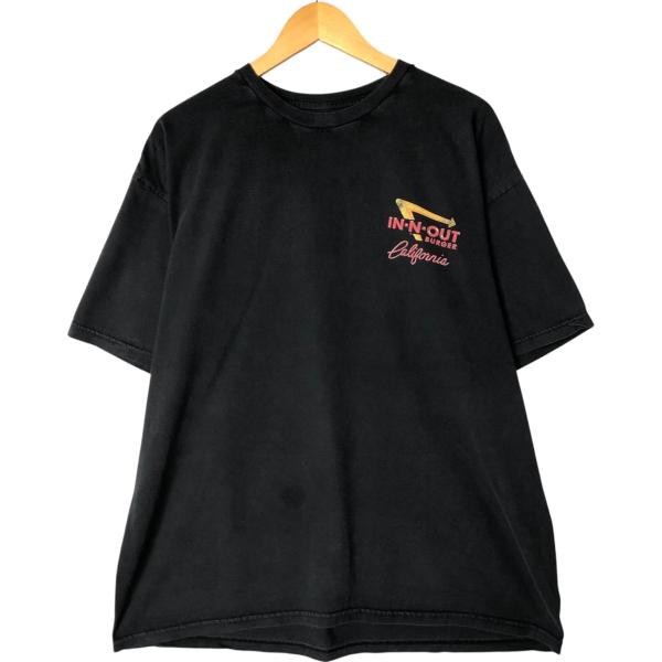 古着 IN-N-OUT BURGER インアンドアウトバーガー アドバタイジングTシャツ USA製 ...