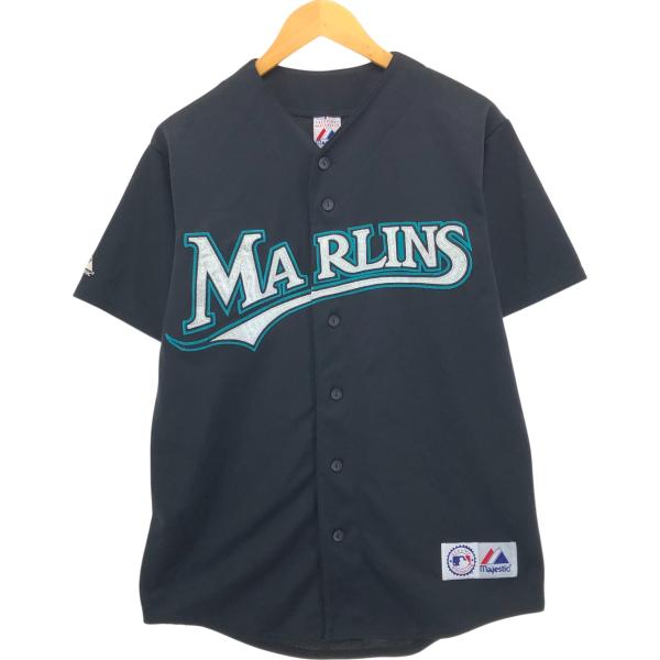 古着 90~00年代 マジェスティック MLB MIAMI MARLINS マイアミマーリンズ ゲー...