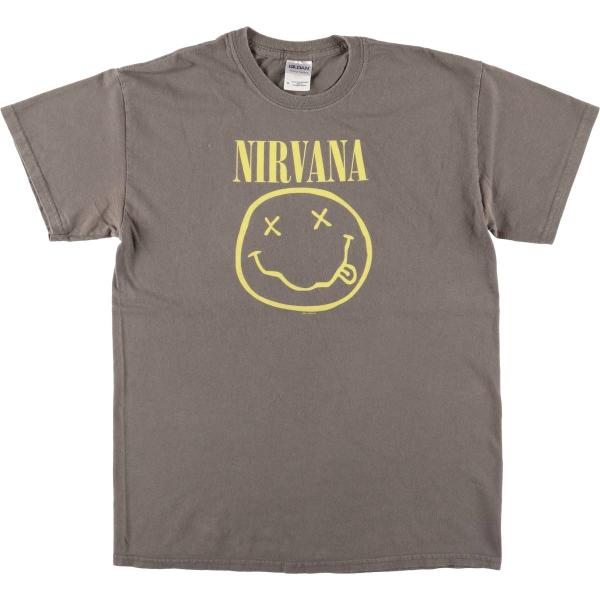 古着 00年代 ギルダン GILDAN NIRVANA ニルヴァーナ バンドTシャツ バンT メンズ...