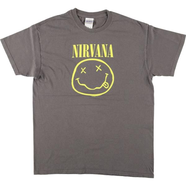 古着 00年代 ギルダン GILDAN NIRVANA ニルヴァーナ バンドTシャツ バンT メンズ...