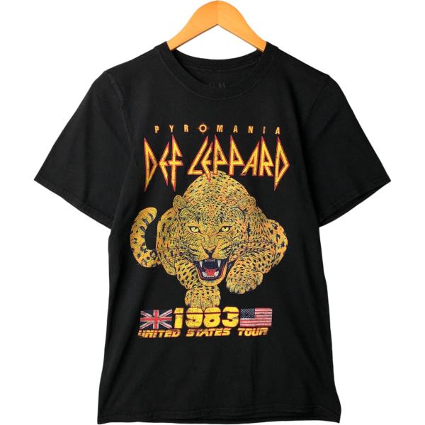 古着 DEF LEPPARD デフレパード バンドTシャツ バンT レディースS相当 /eaa568...