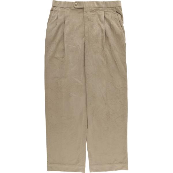 古着 RIVIERA SPORT ツータック コーデュロイパンツ カナダ製 メンズw34相当 /ea...
