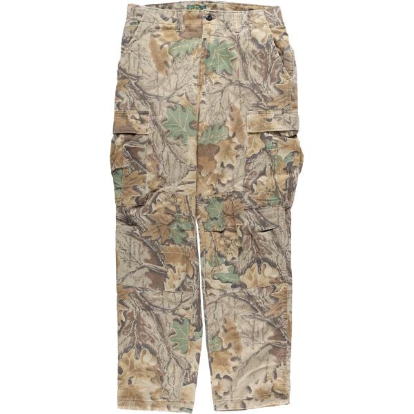 古着 民間品 80~90年代 カベラス Cabelas 迷彩柄 リアルツリーカモ ミリタリー カーゴ...