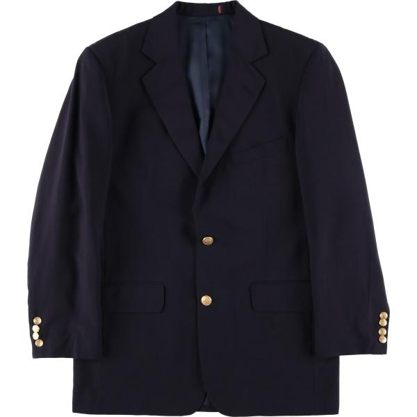 古着 ノードストローム nordstrom 紺ブレザー テーラードジャケット メンズS相当 /eaa...