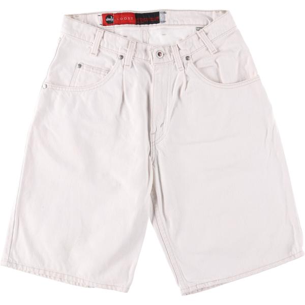 古着 リーバイス シルバータブ LOOSE ルーズ デニムショーツ ハーフパンツ ジョーツ USA製...
