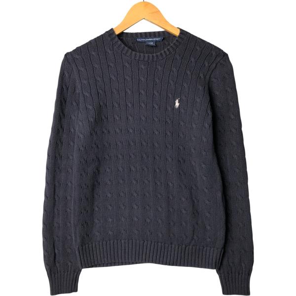 古着 ラルフローレン Ralph Lauren RALPH LAUREN SPORT ケーブル編み ...