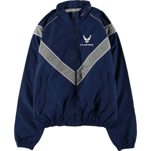 古着 00年代 米軍実品 U.S.AIR FORCE SKILCRAFT PTU トレーニングジャケ...