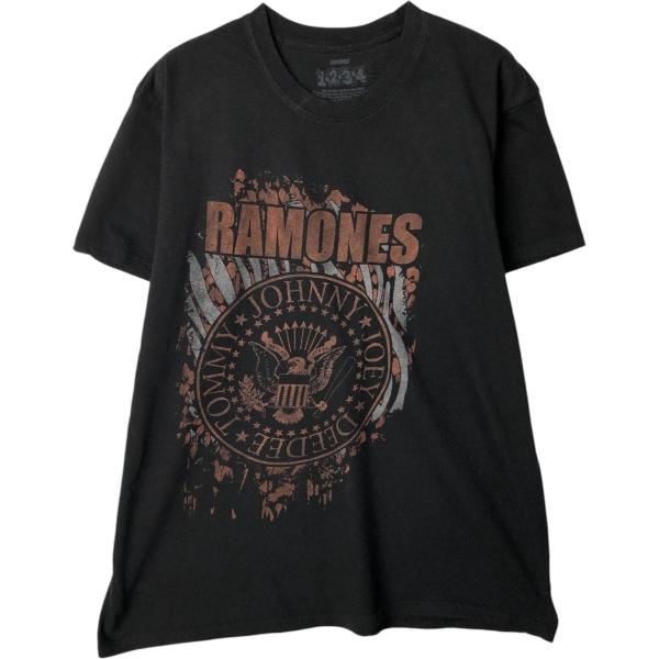 古着 RAMONES ラモーンズ バンドTシャツ バンT メンズXL相当 /eaa582170