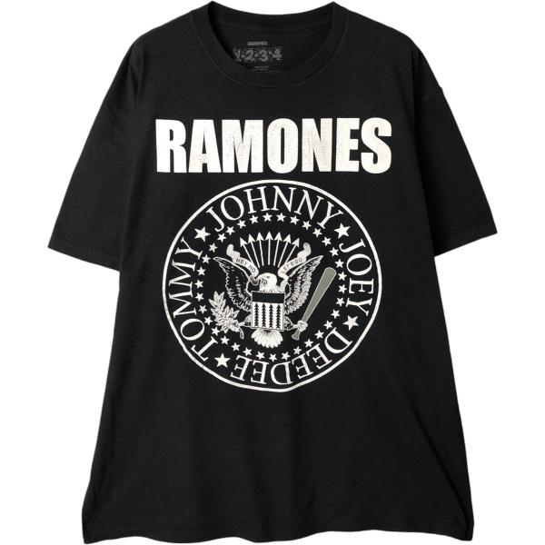古着 RAMONES ラモーンズ バンドTシャツ バンT メンズXL相当 /eaa582177