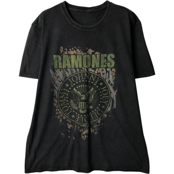 古着 RAMONES ラモーンズ バンドTシャツ バンT メンズL相当 /eaa582180
