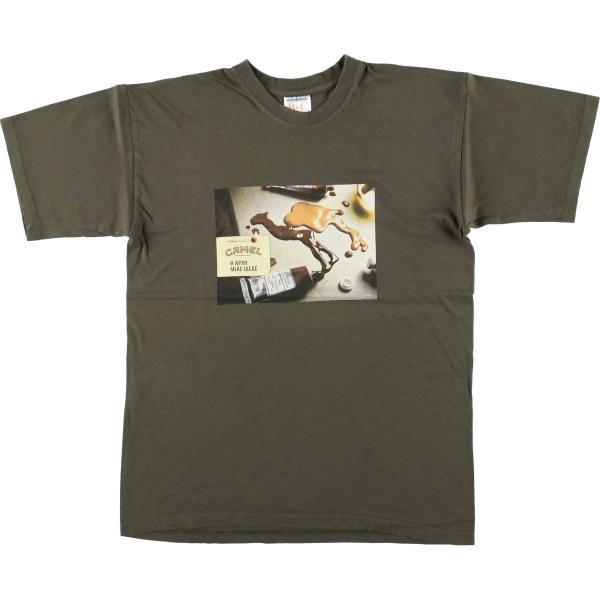 古着 B AND C CAMEL キャメル アドバタイジングTシャツ メンズS相当 /eaa5826...