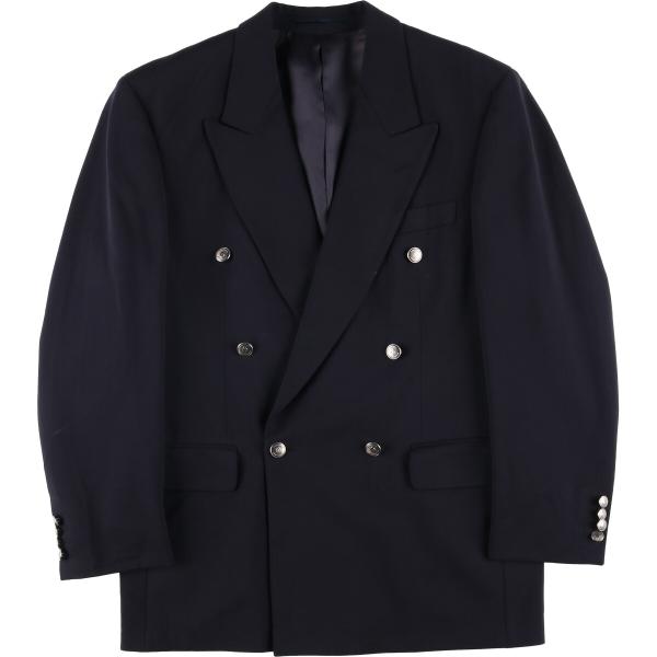 古着 Cecil Gee ピークドラペル ダブルブレスト ウールテーラードジャケット メンズM相当 ...