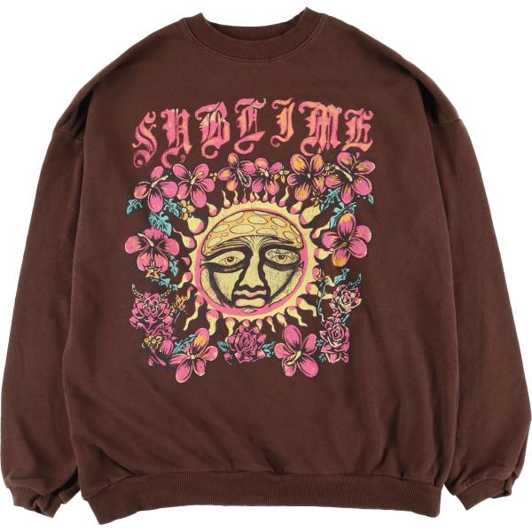 古着 SUBLIME サブライム バンド スウェットシャツ トレーナー メンズL相当 /eaa583...