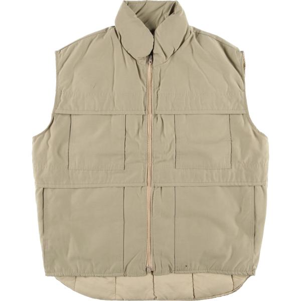 古着 70~80年代 アセンテ ASCENTE 中綿入り グースダウンベスト USA製 メンズM相当...