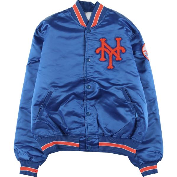 古着 80~90年代 スターター MLB ニューヨークメッツ スタジャン アワードジャケット バーシ...