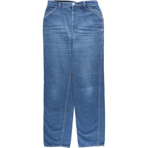 古着 ~80年代 リー Lee デニムペインターパンツ カナダ製 メンズw32相当 ヴィンテージ /...