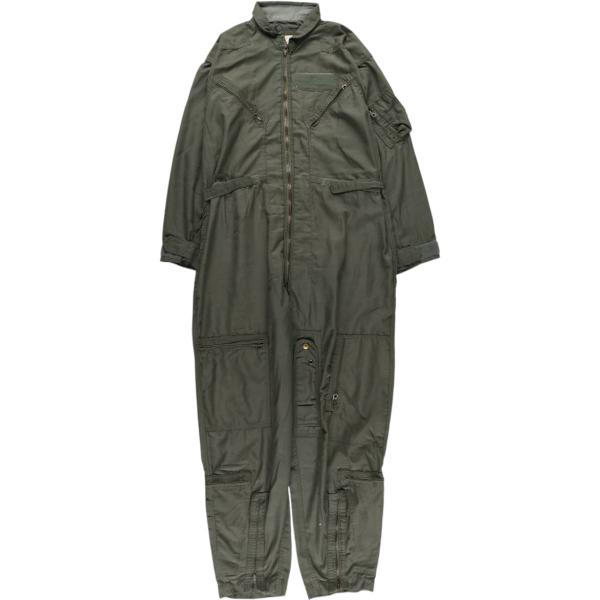 古着 70年代 米軍実品 CWU-27/P 長袖 オールインワン つなぎ USA製 46R メンズX...