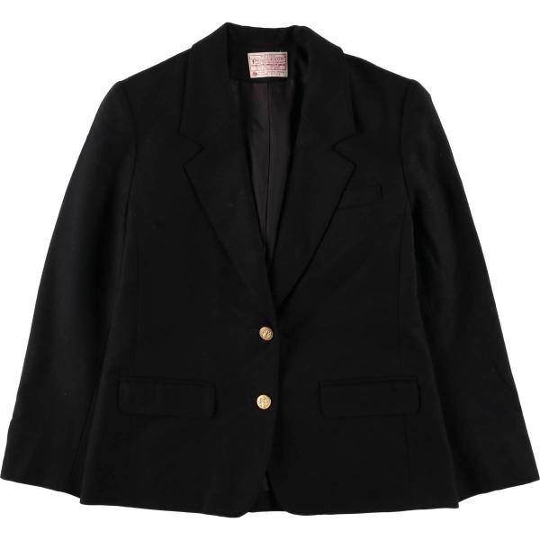 古着 70年代 ペンドルトン PENDLETON PETITE 紺ブレザー テーラードジャケット U...