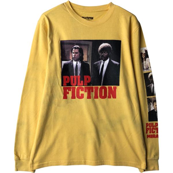 古着 PULP FICTION パルプフィクション ムービー ロングTシャツ ロンT メンズS相当 ...