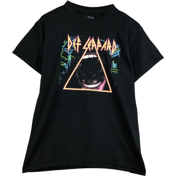 古着 DEF LEPPARD デフレパード バンドTシャツ バンT メンズM相当 /eaa59487...