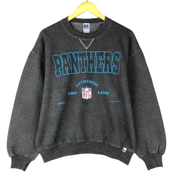 古着 90年代 ラッセル NFL ラスベガスレイダース プリントスウェットシャツ トレーナー USA...