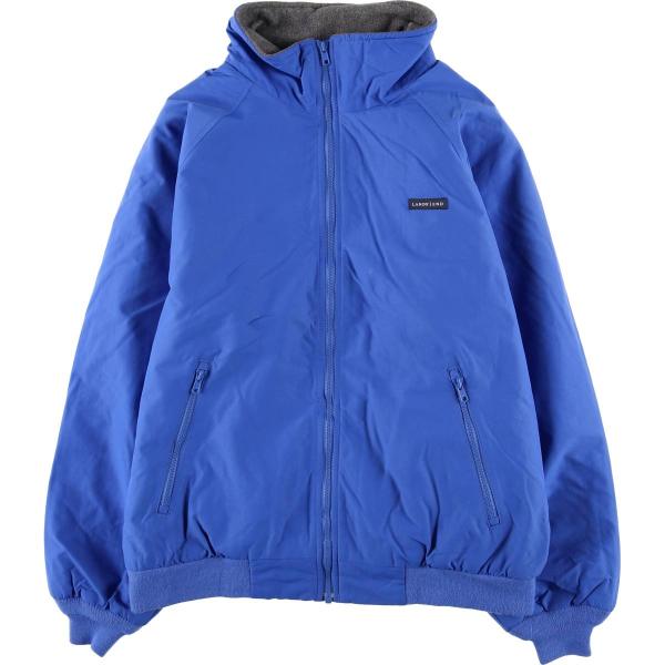 古着 00年代 ランズエンド LANDS' END 中綿ジャケット パファージャケット メンズM相当...