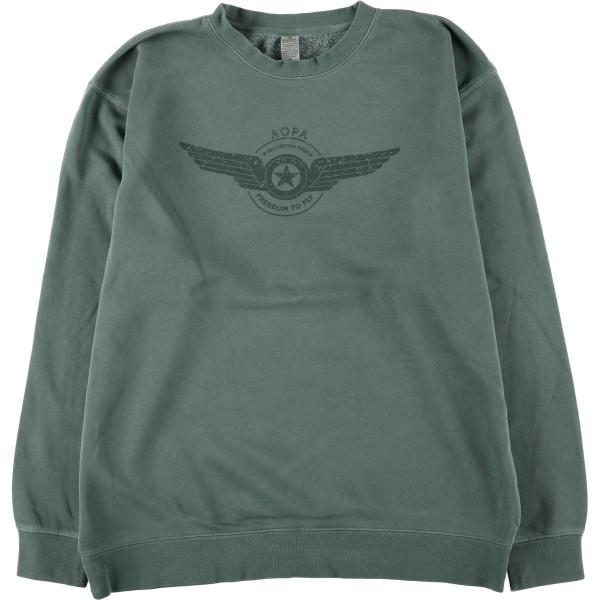 古着 INDEPENDENT プリントスウェットシャツ トレーナー メンズXL相当 /eaa5990...