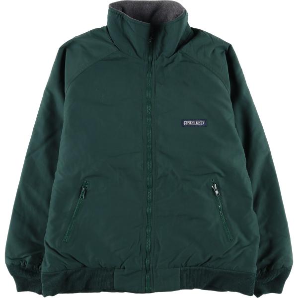 古着 80~90年代 ランズエンド LANDS' END 中綿入り フリースジャケット レディースM...