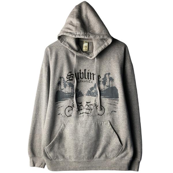 古着 A.M.S. SUBLIME サブライム バンド スウェットプルオーバーパーカー メンズL相当...